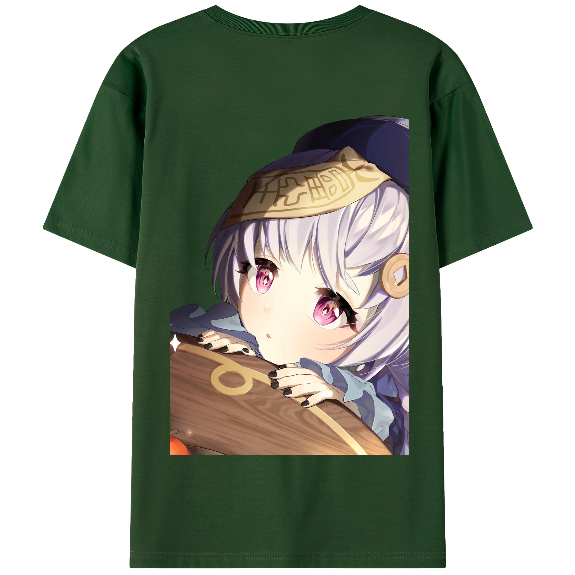 げんし神 七七 なな  genshin Nana 綿100％半袖Tシャツ（背面プリント）